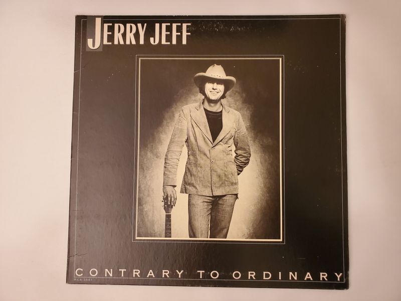Jerry Jeff Contrary to Ordinary vinyl record